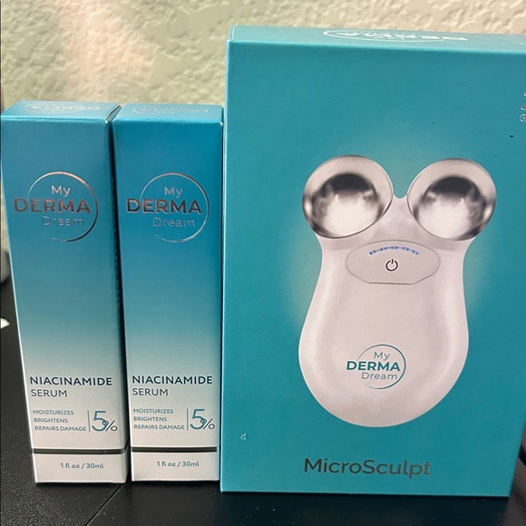 MicroSculpt Skincare Tool - 2 Niacinamide serums - Picture 2 of 3